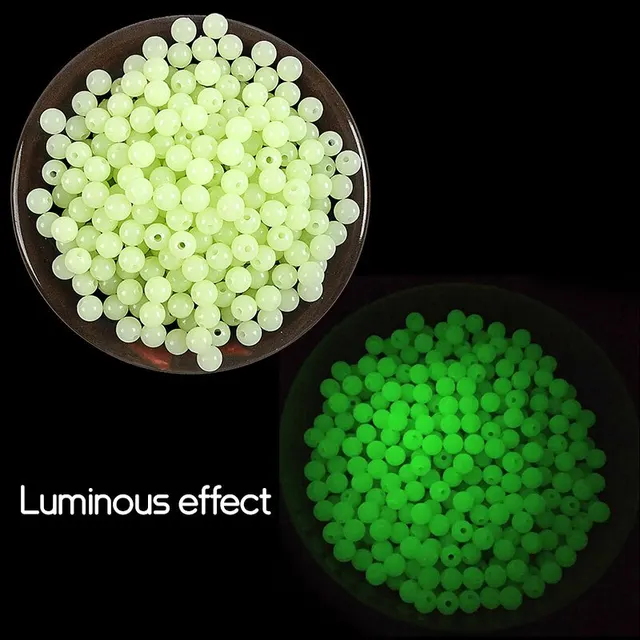 Abalorios luminosos flotantes para pescar al aire libre