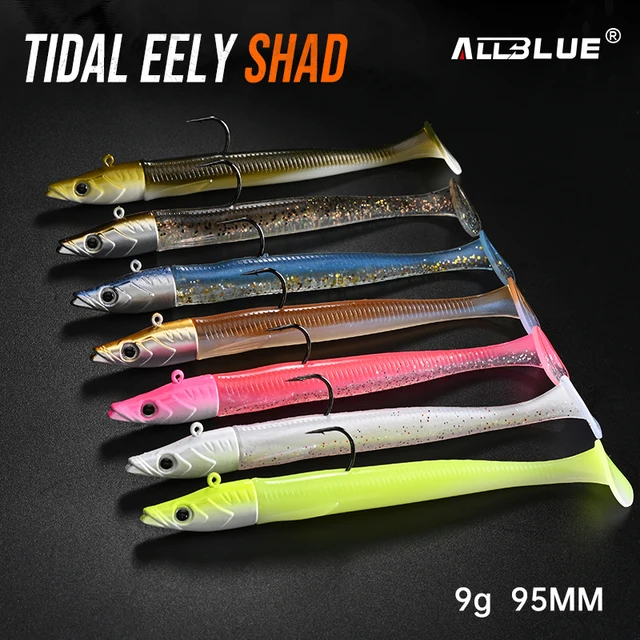 ALLBLUE Tidal Eely Shad 95mm 9g Señuelo de · Señuelos