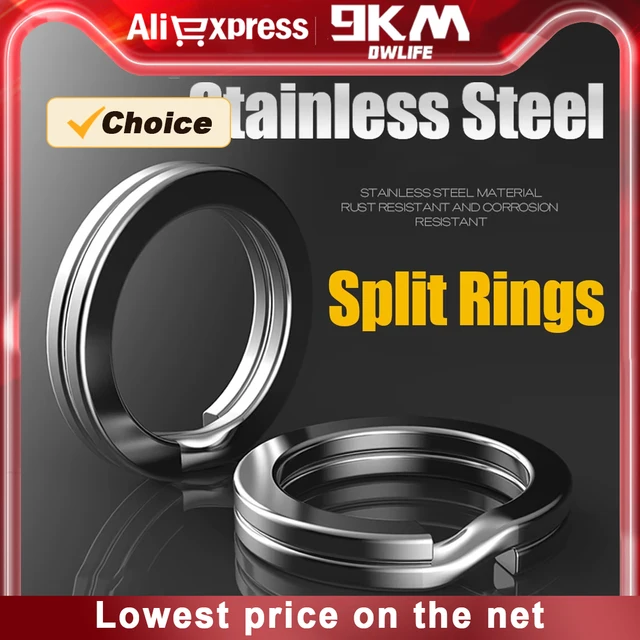 Anillos divididos para pesca de 9 km