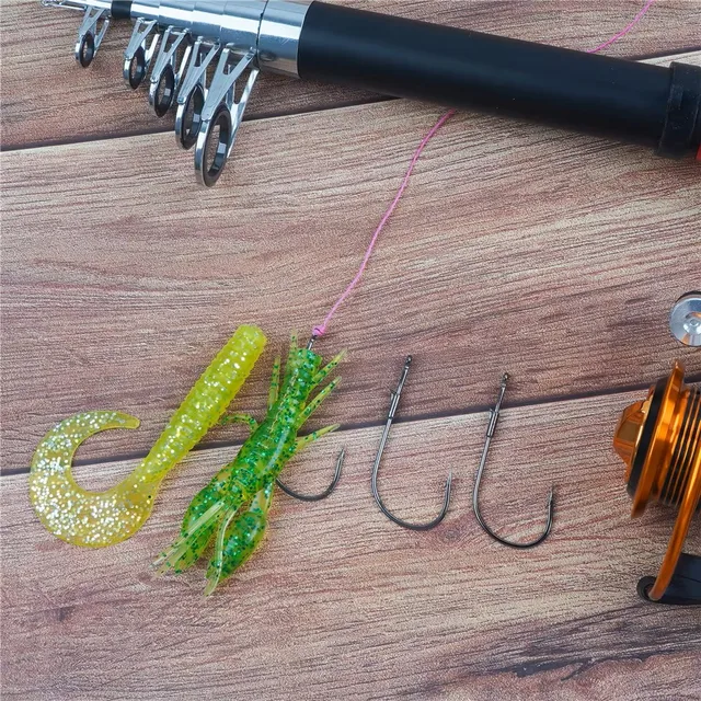 Anzuelos afilados para capturar peces de manera efectiva