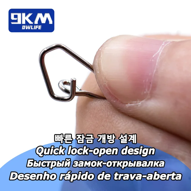 Conectores para anzuelos de pesca de alta calidad