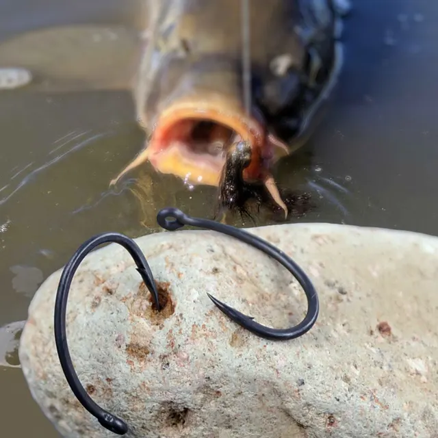 Anzuelos resistentes a la corrosión para pesca en agua dulce y salada