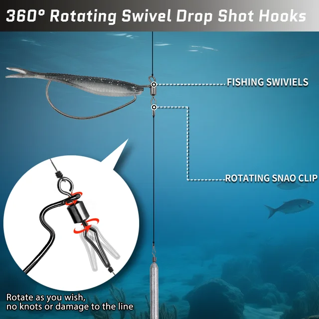 Equipamiento de pesca con anzuelos de alta calidad