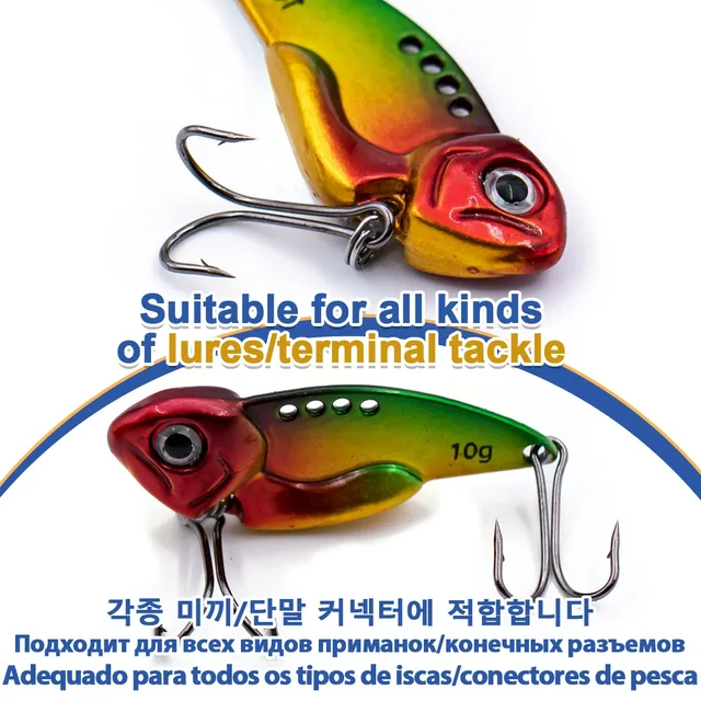 Anzuelos de pesca con diseño afilado para mejor captura