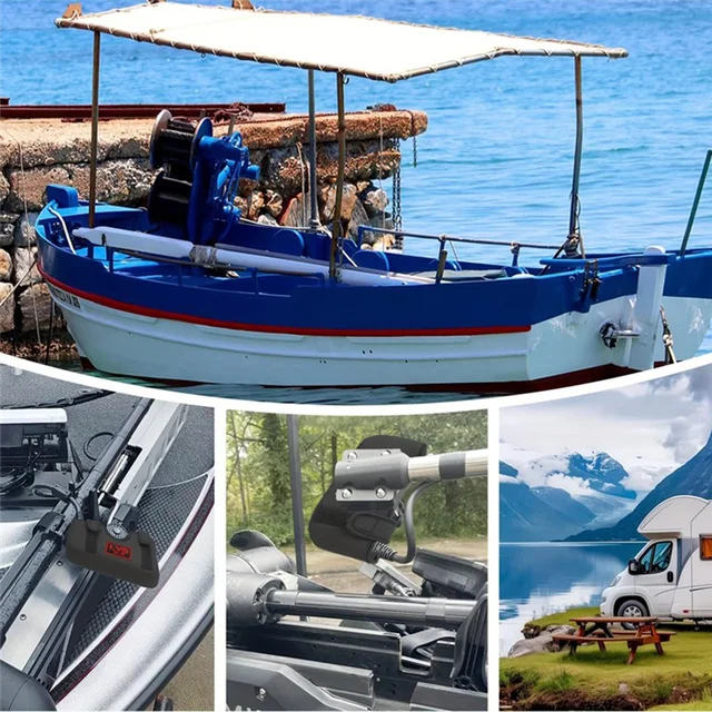 Aprovecha viajes en barco con cubierta de transductor Garmin Lives ABKY-LVS34 para mejor visualización de obstáculos y profundidad