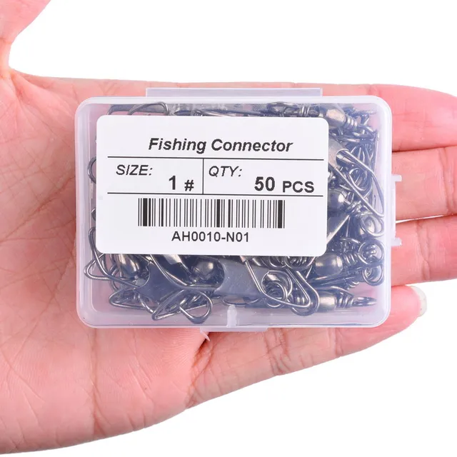 Conector de línea y pin de pesca para montaje rápido