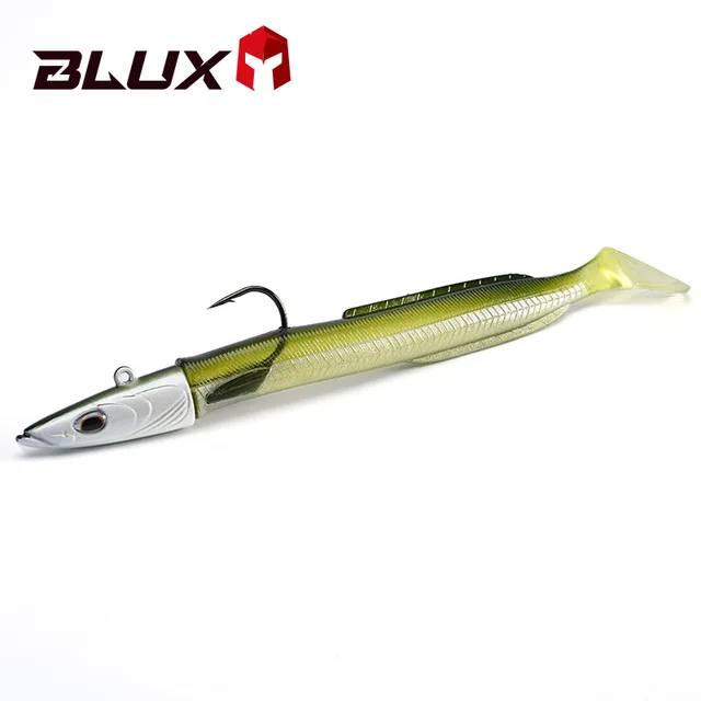 BLUX Happy Sandeel 13cm 27g suave Anguila viva · Señuelos