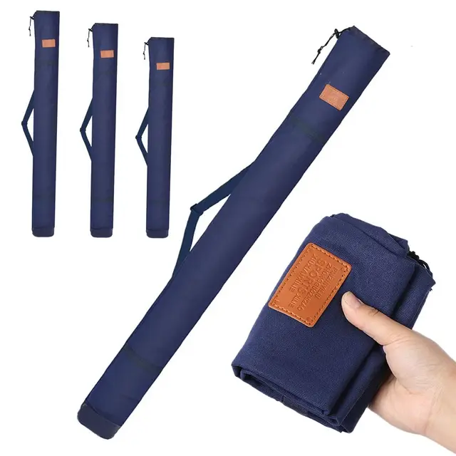 Equipo de pesca protegido en bolsa resistente y plegable