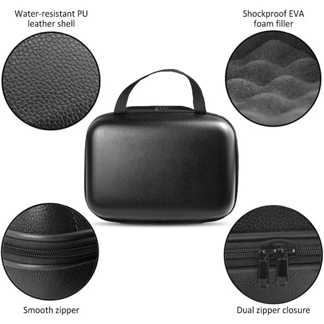 Bolsa de transporte resistente para carretes de pesca, 3 fundas