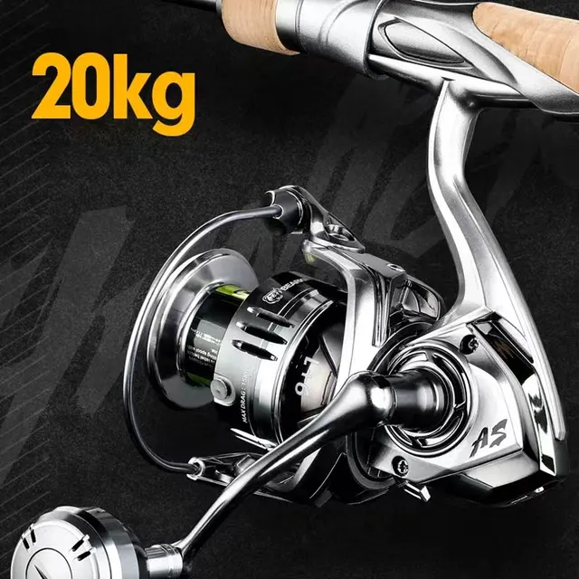 Carrete de pesca giratorio de alta calidad y relación calidad-precio