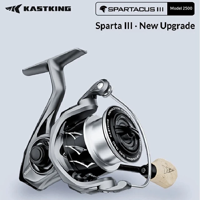 Carrete de pesca Sparta 3 para pesca frontales, baitcasting y surfcasting
