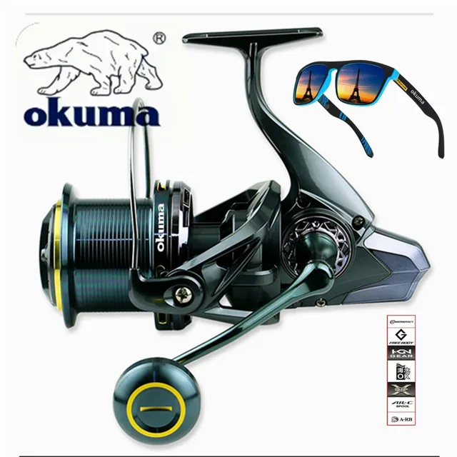 carrete de pesca grande