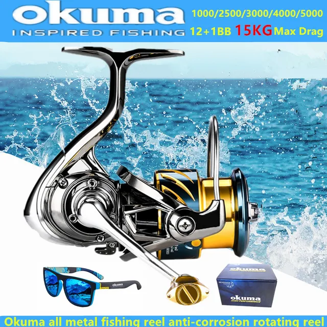 Carrete metálico para surfcasting
