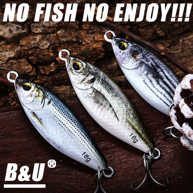 Cuchara de metal resistente para pesca de depredadores