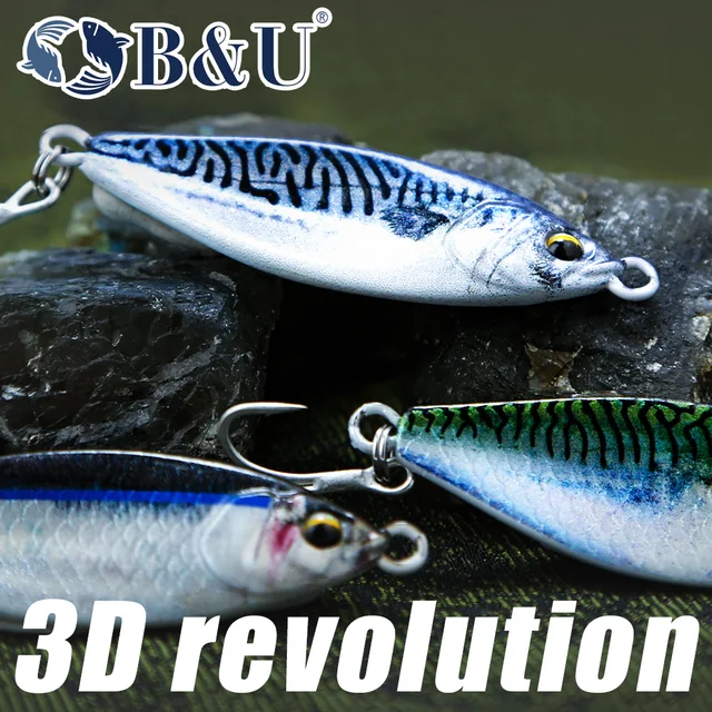 Señuelo de pesca de metal para capturas en ríos y lagos
