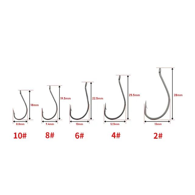 Anzuelos simples y triples para pesca al anzuelo
