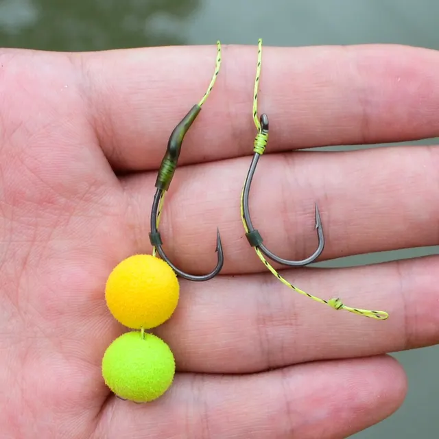 Ganchos de anzuelos resistentes a la corrosión para pesca en agua salada