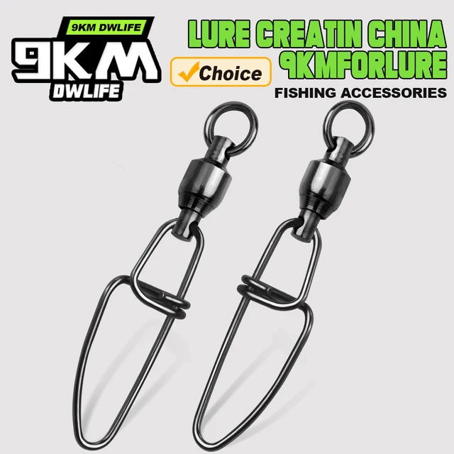 Giratorios de pesca de 20 a 100 unidades con conector