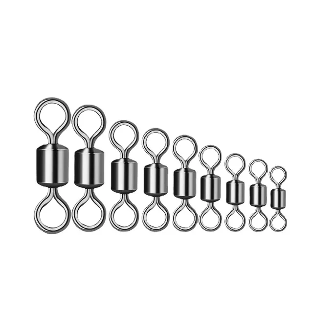 Giratorios de Pesca Premium: Anillos de Acero Inoxidable y Anzuelos para Acciones Perfectas