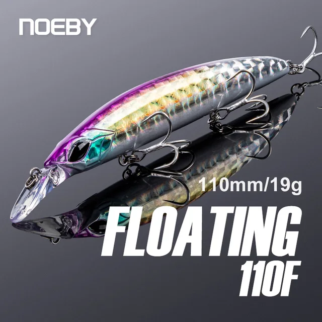 Jerbait de 110mm para lubina y trucha
