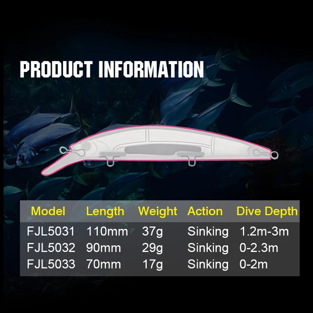 Jerbait Luminoso de Pesca - Señuelo de Fundición para Cazadores de Fundo