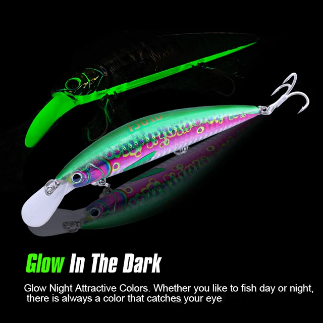Jerbait Luminoso de Pesca - Señuelo de Fundición para Cazadores de Fundo