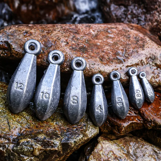 Equipo de pesca con plomos de 30g para capturas seguras