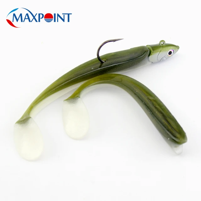 Juego de Señuelos de Pesca de 11cm con cola · Señuelos