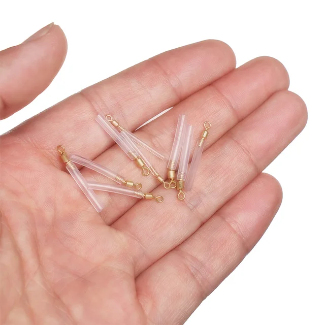 Kit de Pesca de Silicona 3 Tamaños - Bobbers y Flotadores de Cobre