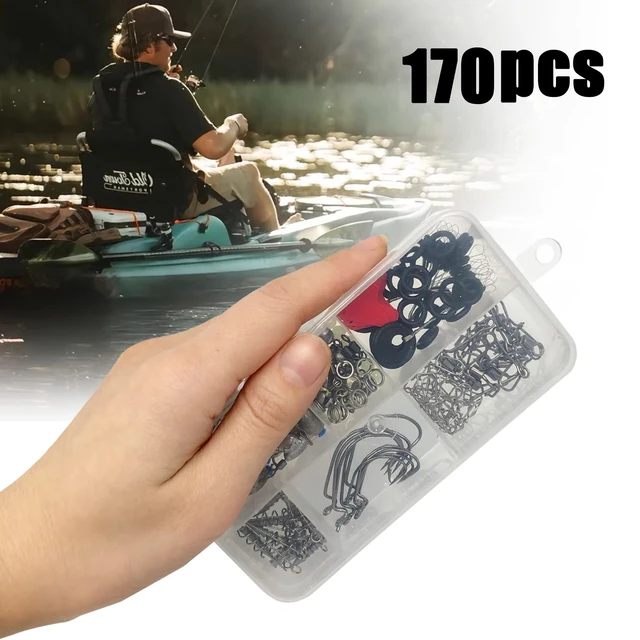 Kit de Pesca Profesional 170-410 Piezas Completo