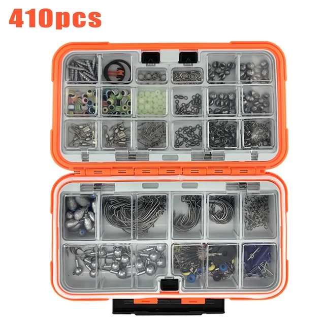 Kit de Pesca Profesional 170-410 Piezas Completo