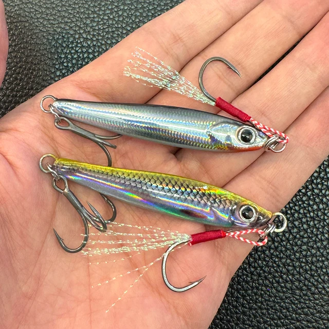 Cucharillas y señuelos para pesca en mar