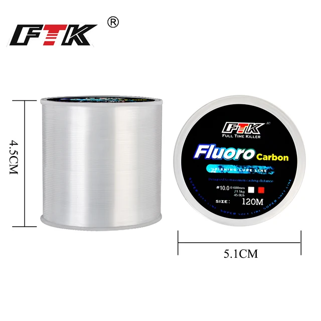 Fluorocarbono invisible para mayor efectividad en la pesca