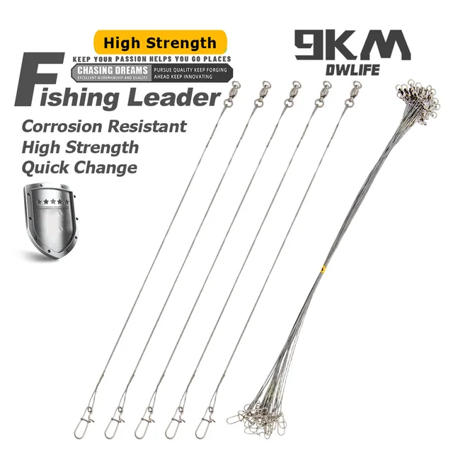 Línea de pesca de acero inoxidable 9 km