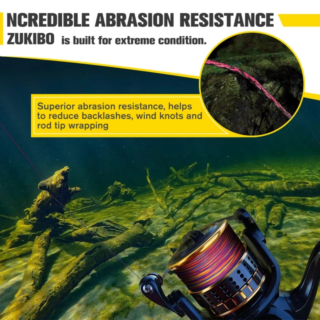 Línea de pesca para agua salada ideal para pescadores experimentados