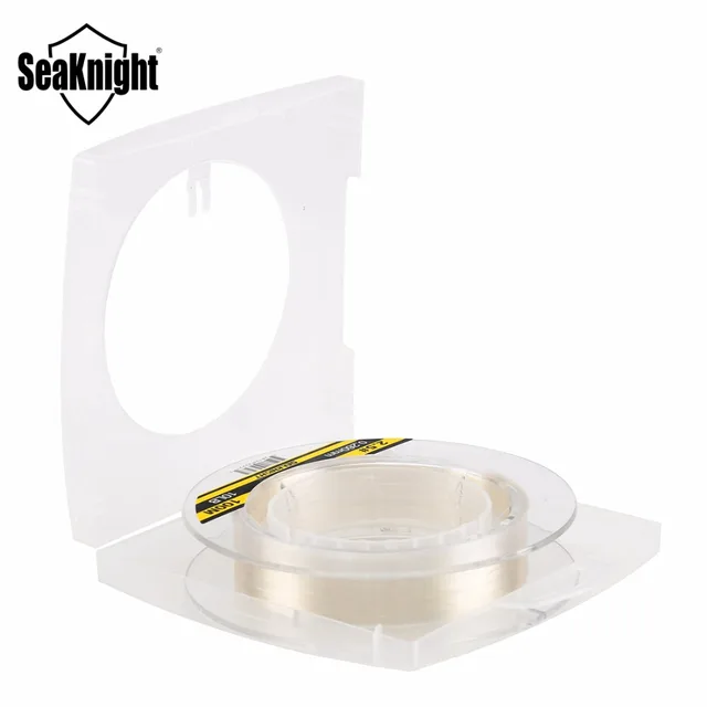 Monofilamento y fluorocarbono invisible para pesca en aguas dulces