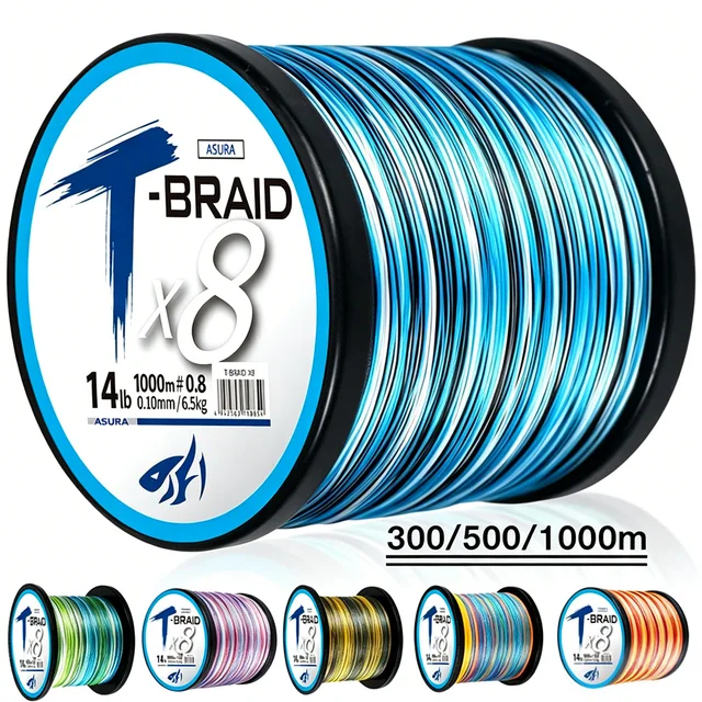Línea de pesca trenzada ThornsLine X8