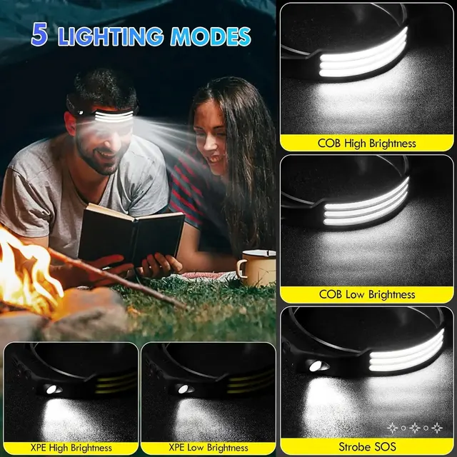 Linterna LED para pesca en agua salada