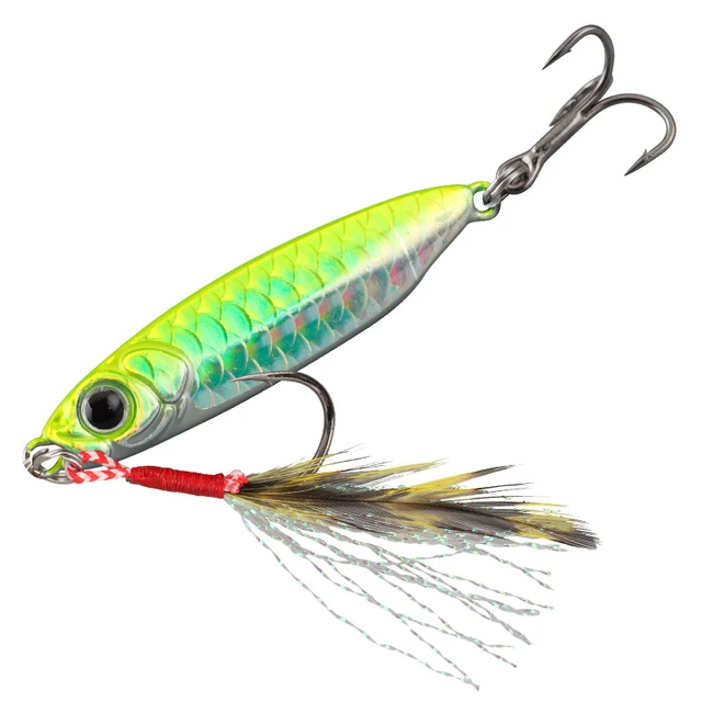 Cucharillas y cebos artificiales para pesca