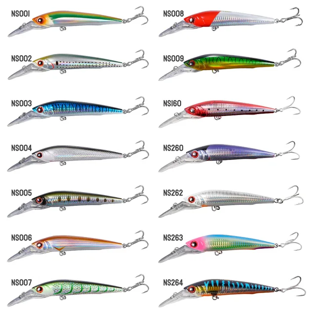 NOEBY - Señuelo de Lucio de Agua Salada, Wobblers Hunde 140mm