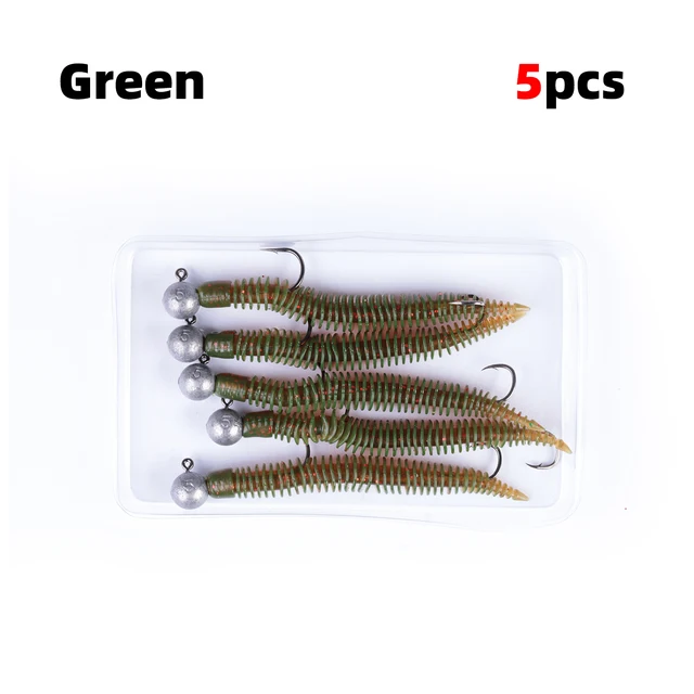 OUTKIT nuevo 5 uds FishTrip señuelo suave con · Señuelos