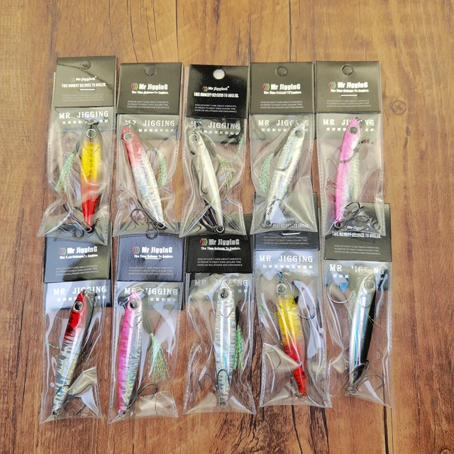 Pescador: Señuelos de Metal para Caza de Lubina - Hondo y Atractivo
