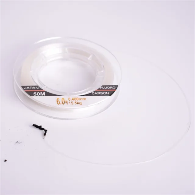 Sedal de pesca de fluorocarbono resistente a la corrosión para pesca en agua salada