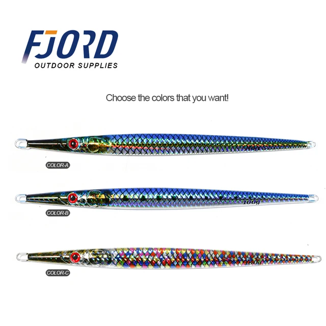 Señuelo de hundimiento rápido para pesca en mar