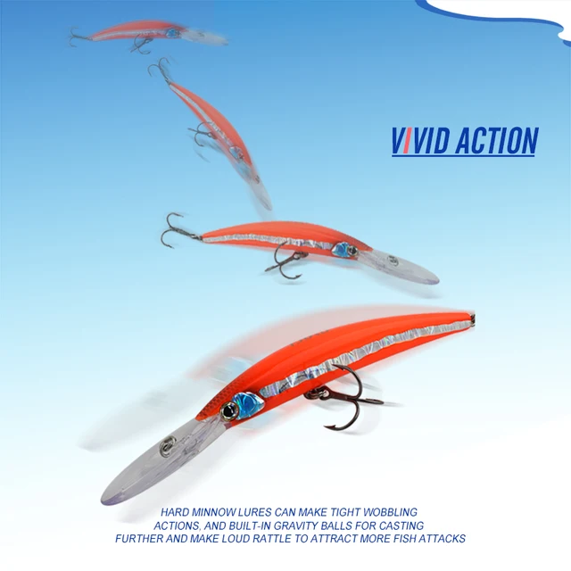 Señuelo de Pececillo Fjord 130mm: Acceso a Pescados Profundos