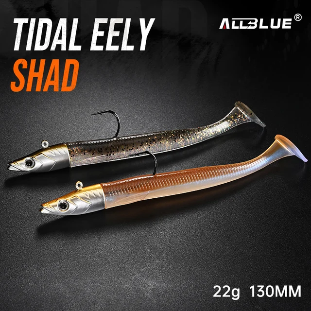 Señuelo de Pesca ALLBLUE Tidal Eely Shad de 13 · Señuelos