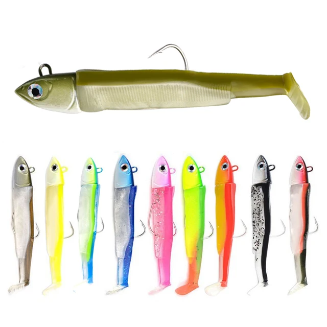 Señuelo de pesca Black Minnow Jig Head, señuelo · Señuelos