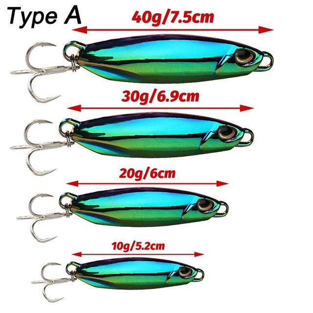 Cebos artificiales de pesca para capturar peces grandes