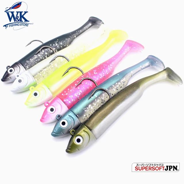 Señuelo de pesca de lubina, 8 colores, 9 cm, · Señuelos