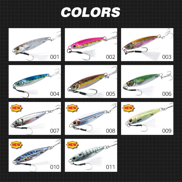 Plantilla de señuelo para pesca en agua salada